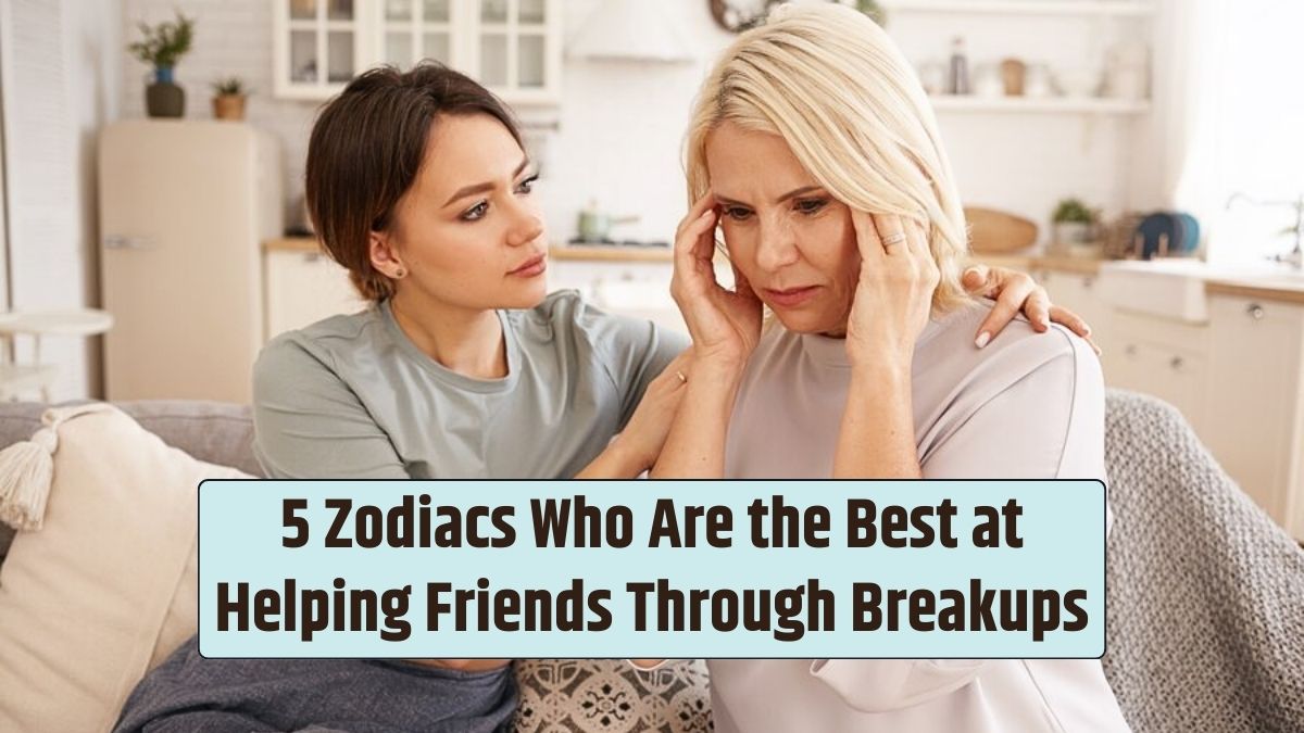 Amidst casual chatter on the couch, these friends excel in providing support during challenging breakups.