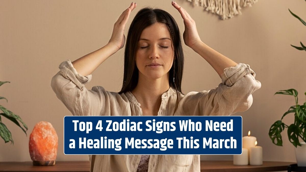 In need of healing, the person conducting Reiki therapy seeks solace and guidance this March.