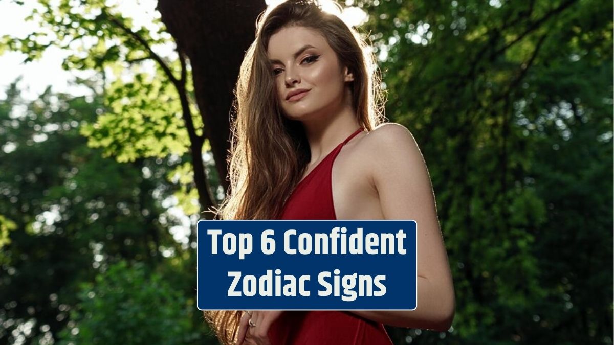 With a cat tattoo and radiant in red, a confident redhead embraces nature, symbolizing strong zodiac signs.